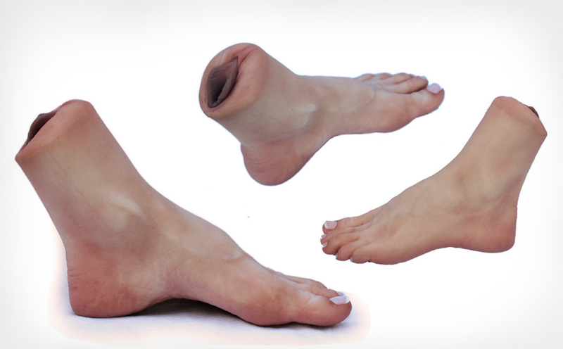 Illustration for article titled This Is the Vajankle, a Fleshlight Foot You Can Fuck